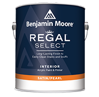 Regal Select Interior Paint- Satin/Pearl F550