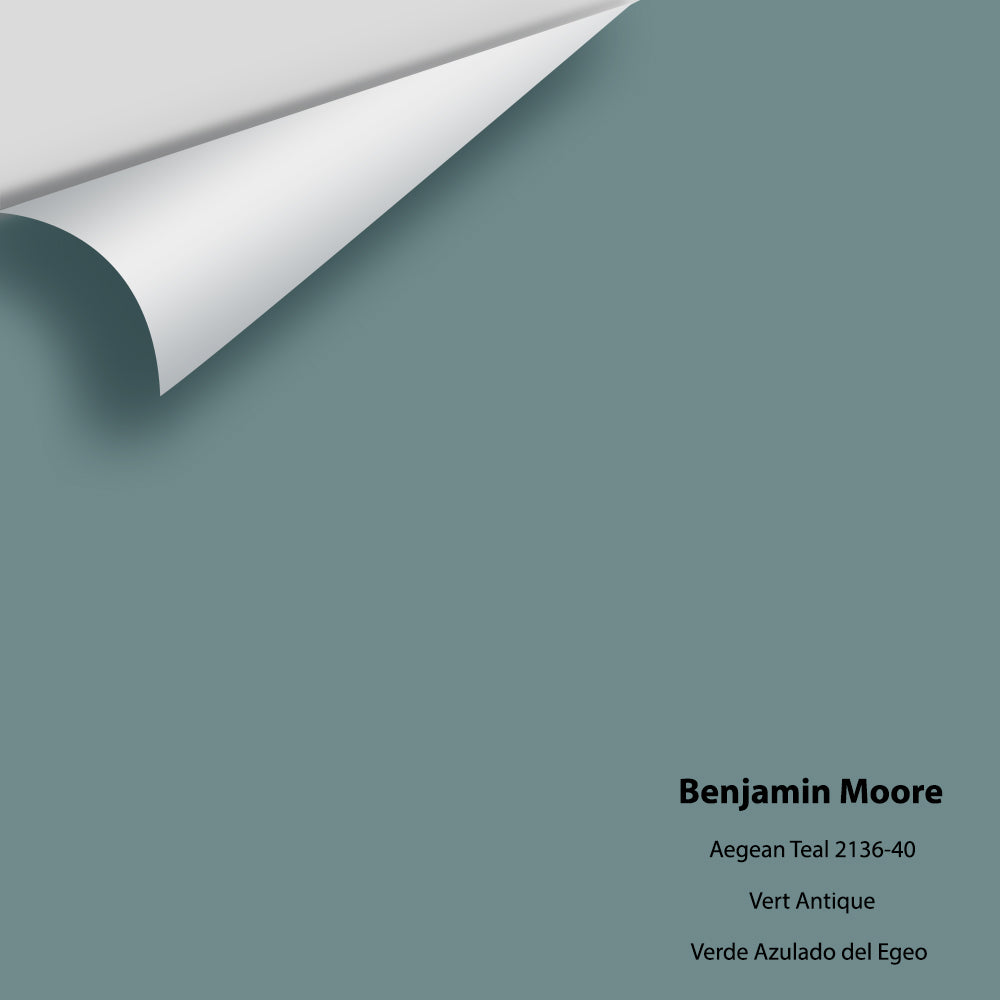 Big Paint Chip - Aegean Teal 2136-40