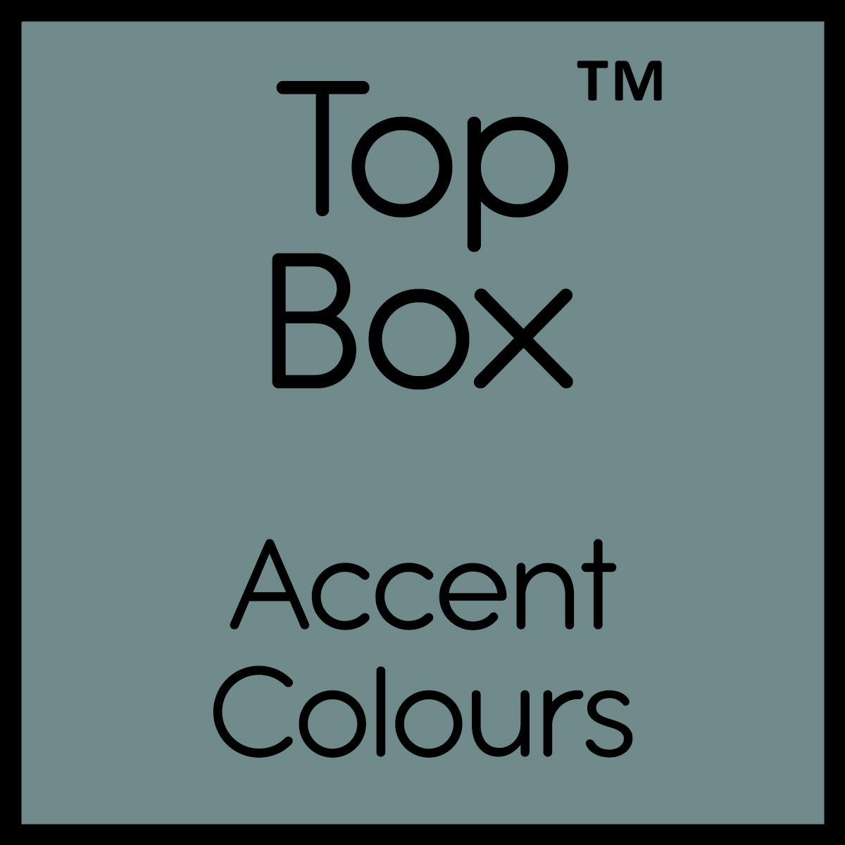 Benjamin Moore Top Box - Accent Colours